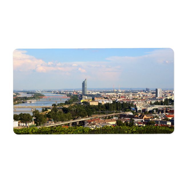 Visa över Wien Fraktsedel (Framsidan)