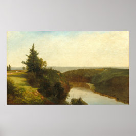 Visa på Genesee - John Kensett Fine Art Poster