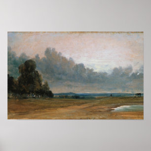 Visa på Hampstead Heath - John Constable Poster