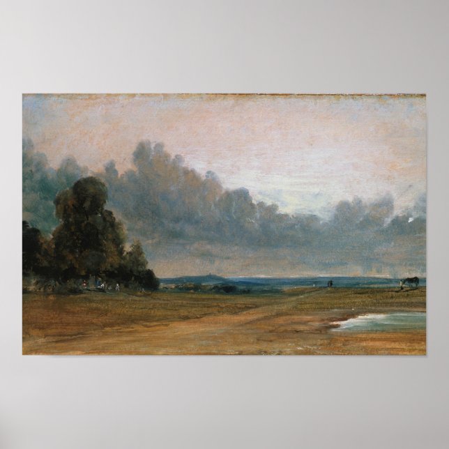 Visa på Hampstead Heath - John Constable Poster (Framsidan)