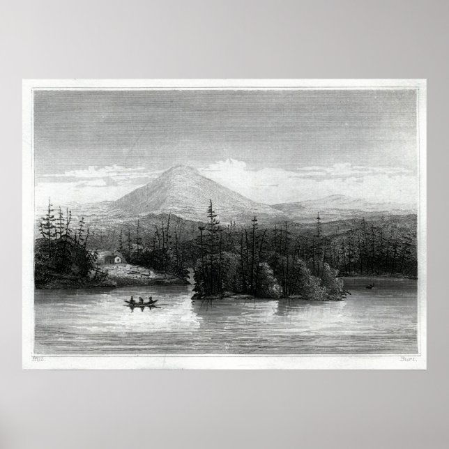 Visa på Raquette Sjö Poster (Framsidan)