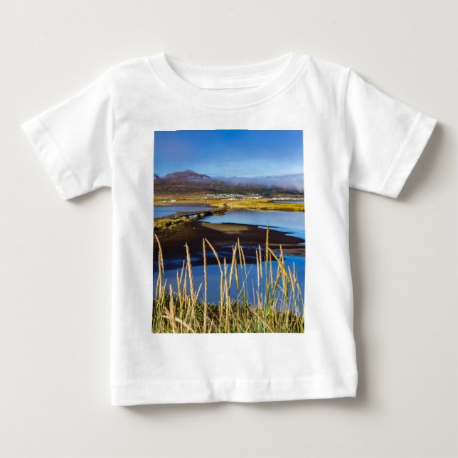 Visa på Saudarkrokur och Skagafjordur, Island T Shirt (Framsida)