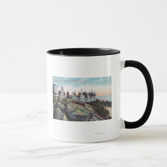 Visa parapet på Sutro Heights Mugg (Höger)