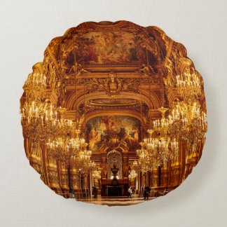 Visa Paris Opera Garnier Insida Rund Kudde