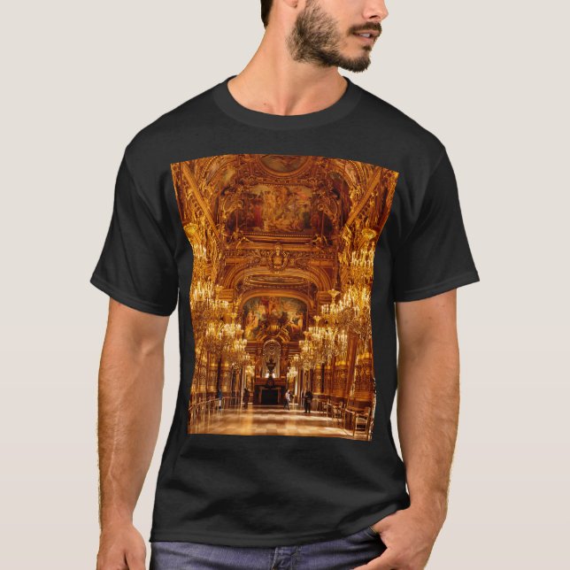 Visa Paris Opera Garnier Insida T Shirt (Framsida)