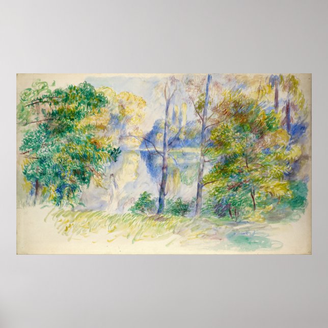 Visa Park Pierre-Auguste Renoir Archival Poster (Framsidan)