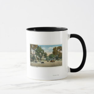 Visa parkerings- och Fairfield Avenues Mugg
