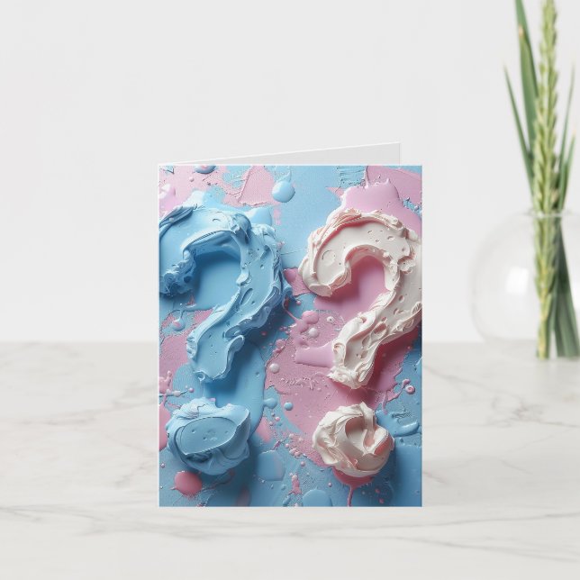 Visa Party-Anpassningsbar för Gender för mappad in Inbjudan (Framsida)