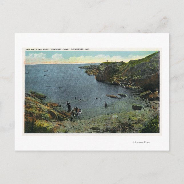 Visa Perkins Cove, simmande scen Vykort (Framsida)