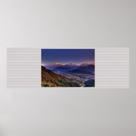 Visa POKHARA Nepal:CRYSTAL Gräns Poster