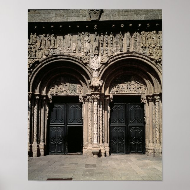 Visa Portico de las Platerias Poster (Framsidan)