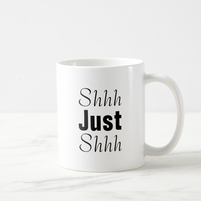 Visa precis Shh Kaffemugg (Höger)