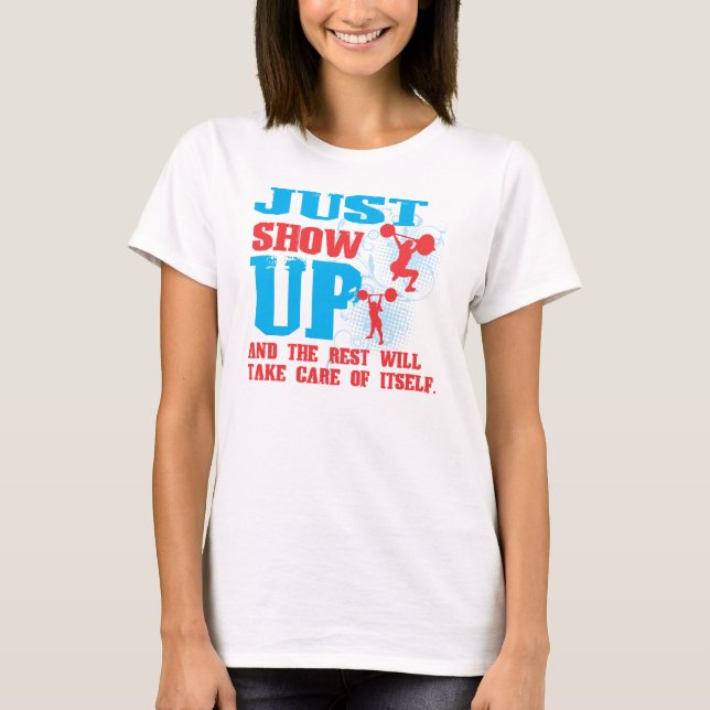 Visa precis upp t shirt (Framsida)
