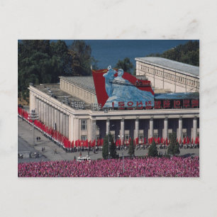 Visa Pyongyang från Grand People's study h Vykort