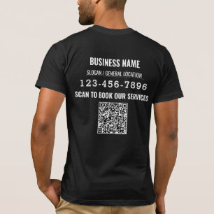 Visa QR-kod för händelsens välkomstaffärskod, Logo T Shirt