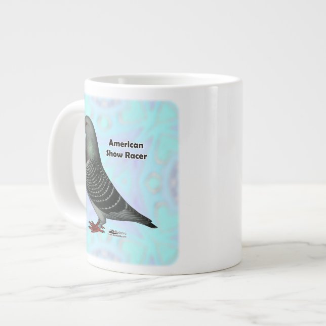 Visa Racer ASR Jumbo Mugg (Framsida vänster)