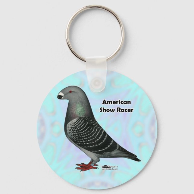 Visa Racer ASR Nyckelring (Framsida)