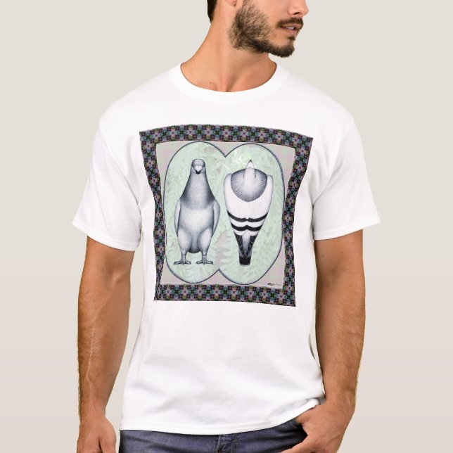 Visa Racer Standard T Shirt (Framsida)