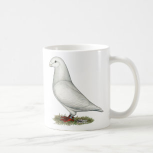 Visa Racer White Kaffemugg