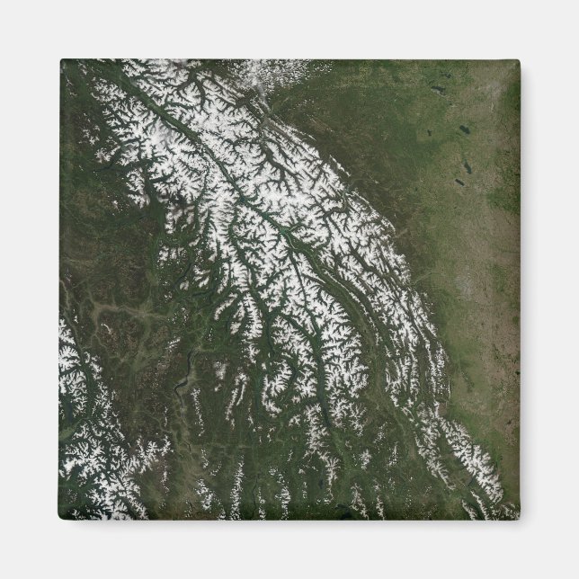 Visa Rocky mountains Magnet (Framsidan)