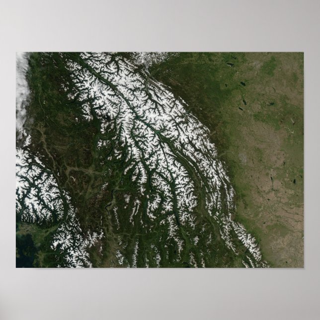 Visa Rocky mountains Poster (Framsidan)