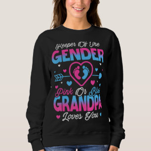 Visa Rosa eller blått farfar-lov för baby Gender T Shirt