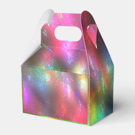 Visa rosa grönt struktur med groovar under dimma presentaskar