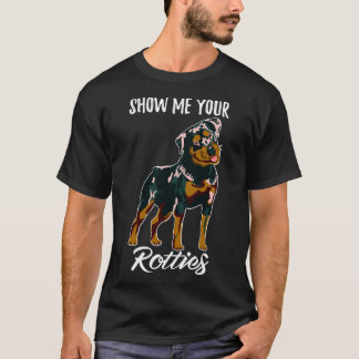 Visa Rottweiler för rotationer T Shirt