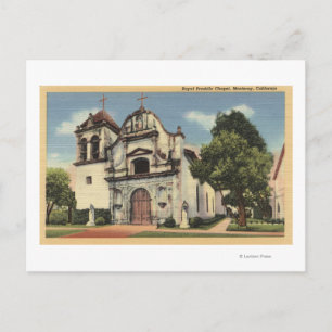 Visa Royalet Presidio Chapel Vykort