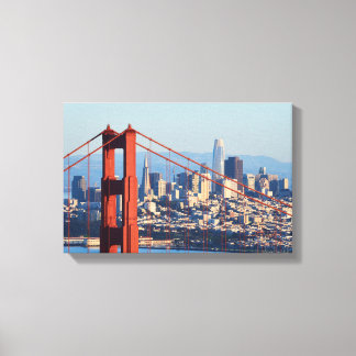 Visa San Francisco genom Golden Grind Bridge Canvastryck