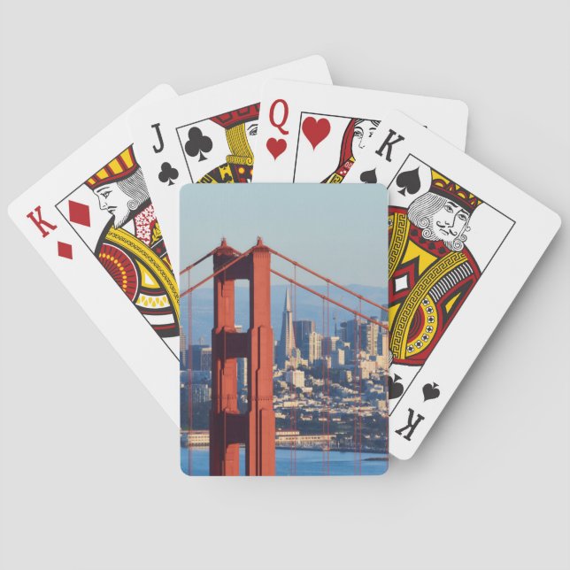 Visa San Francisco genom Golden Grind Bridge Casinokort (Baksidan)