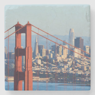 Visa San Francisco genom Golden Grind Bridge Stenunderlägg