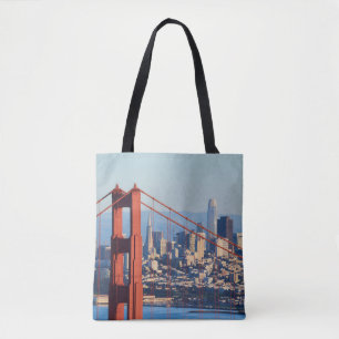 Visa San Francisco genom Golden Grind Bridge Tygkasse