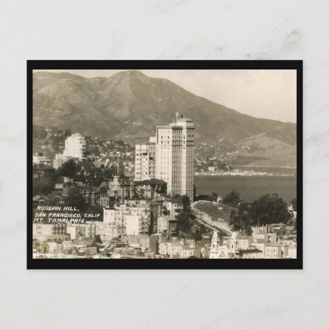Visa San Francisco-Vintagen Vykort (Framsida)