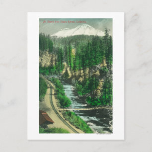 Visa Shasta från Shasta Retreat Vykort