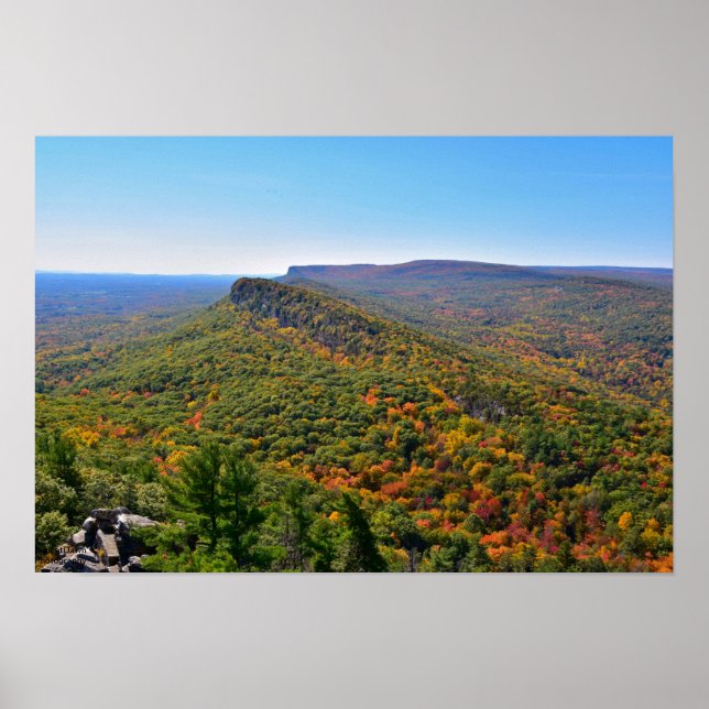 Visa Shawangunk Ridge i Fall Poster (Framsidan)