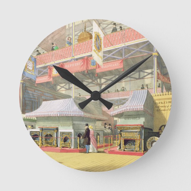 Visa Sheffield Hardware-stativet och Underbaren Rund Klocka (Framsida)