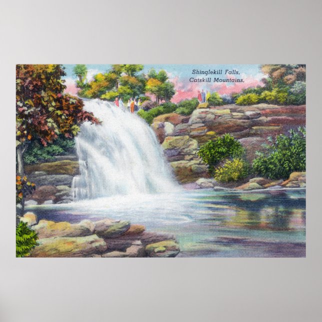 Visa Shinglekill Falls Poster (Framsidan)