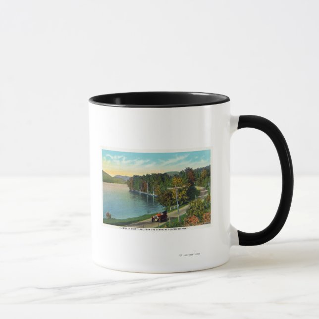 Visa Sjö från Fenimore Cooper Hwy Mugg (Höger)