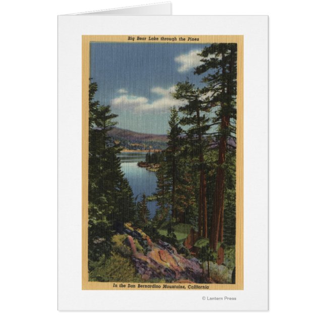 Visa Sjö genom Gräs # 2 Hälsningskort (Framsidan)