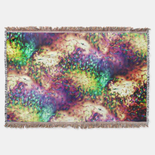 Visa skalor för färgader eller vatten-droppar filt (Framsidan)