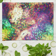 Visa skalor för färgader eller vatten-droppar