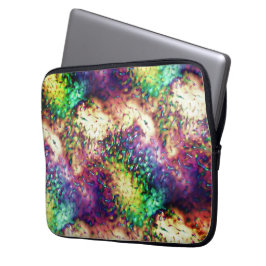 Visa skalor för färgader eller vatten-droppar laptop fodral