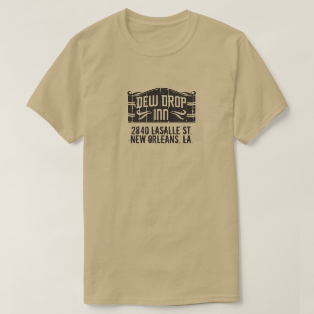 Visa släpp i nya Orleans T Shirt (Design framsida)