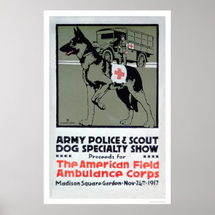 Visa specialitet för hund (US00277) Poster