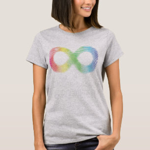 Visa stöd för autism och det accepteras med t shirt