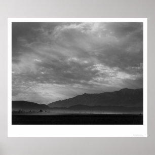 Visa SW over Manzanar, Dust Storm 1943 Poster