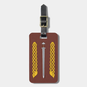 Visa Sword och Plaitwork Bagagebricka