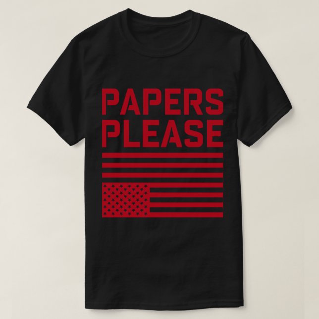 Visa  t shirt (Design framsida)