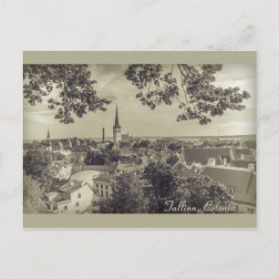 Visa Tallinn från Toompea CC0210 Vykort